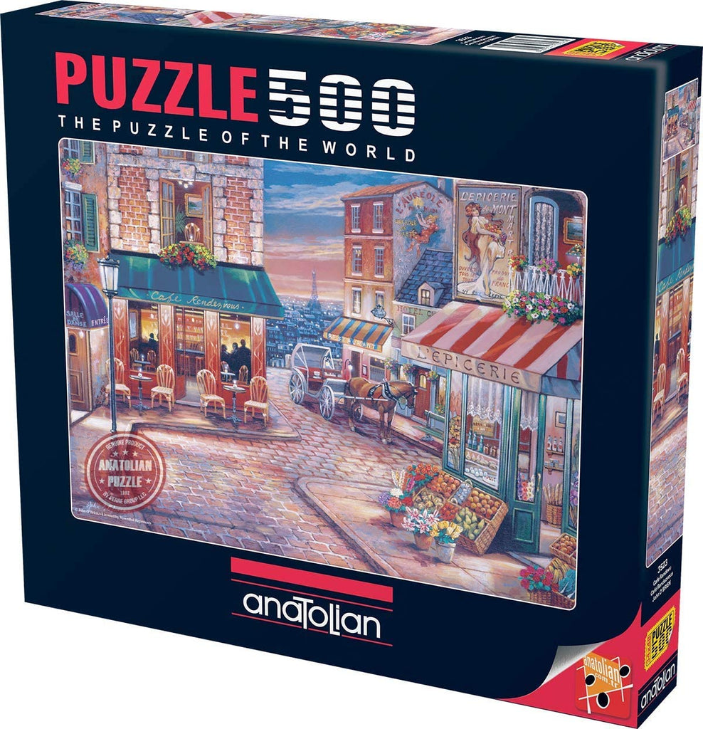 Anatolian 500 Piece Jigsaw Puzzle  - Cafe Rendezvous