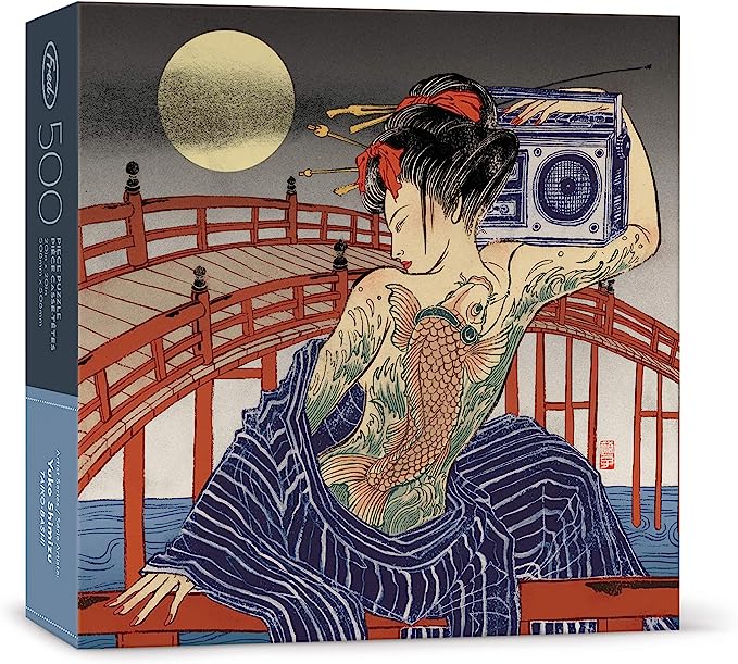 Fred 500pc Jigsaw Puzzle Taiko-Bashi by Yuko Shimizu