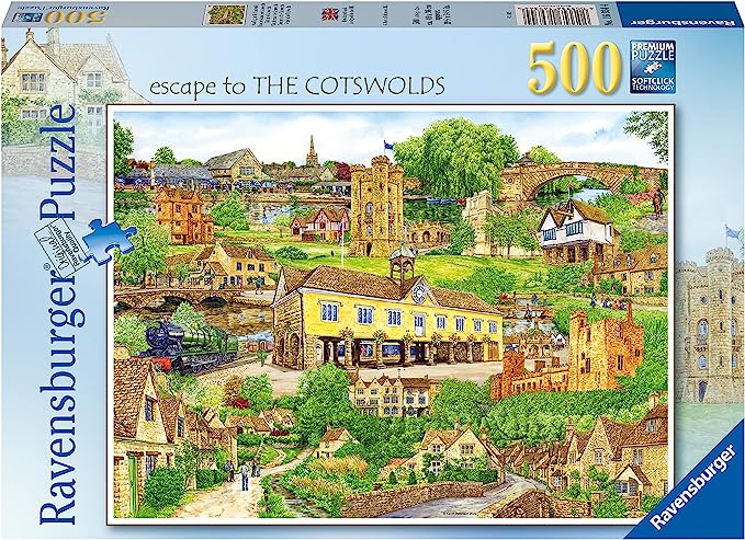 Ravensburger 500 Piece Jigsaw - Escape to The Cotswolds