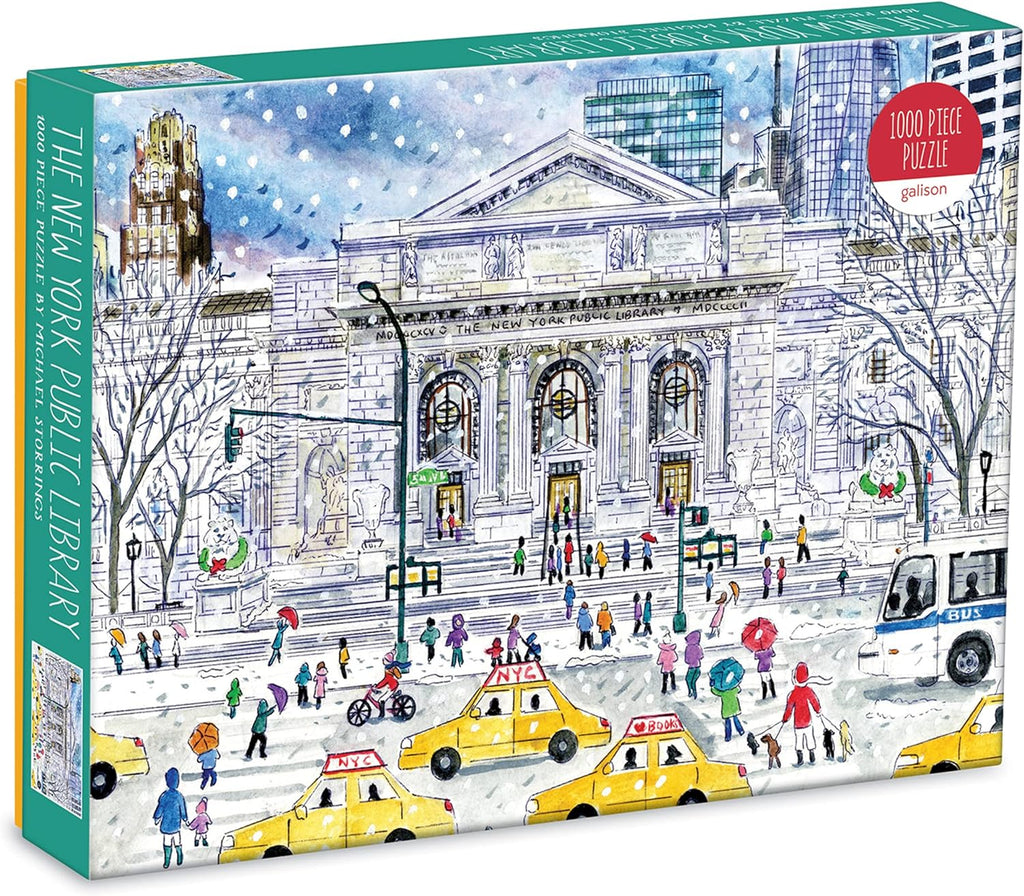 Galison Jigsaw Puzzle 1000 Piece - NY Public Library