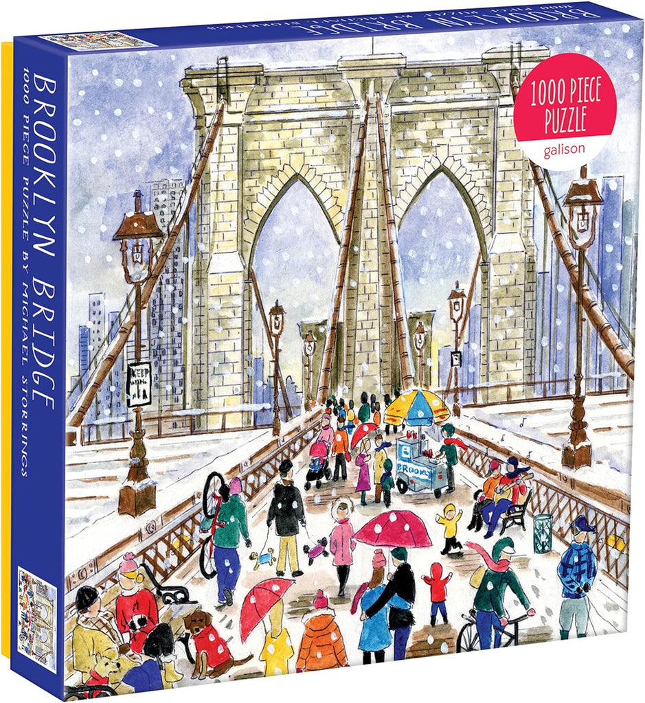 Galison Jigsaw Puzzle 1000 Piece - Brooklyn Bridge