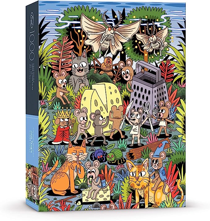 Fred 1000pc Jigsaw Puzzle Cheese World - Jack Teagle