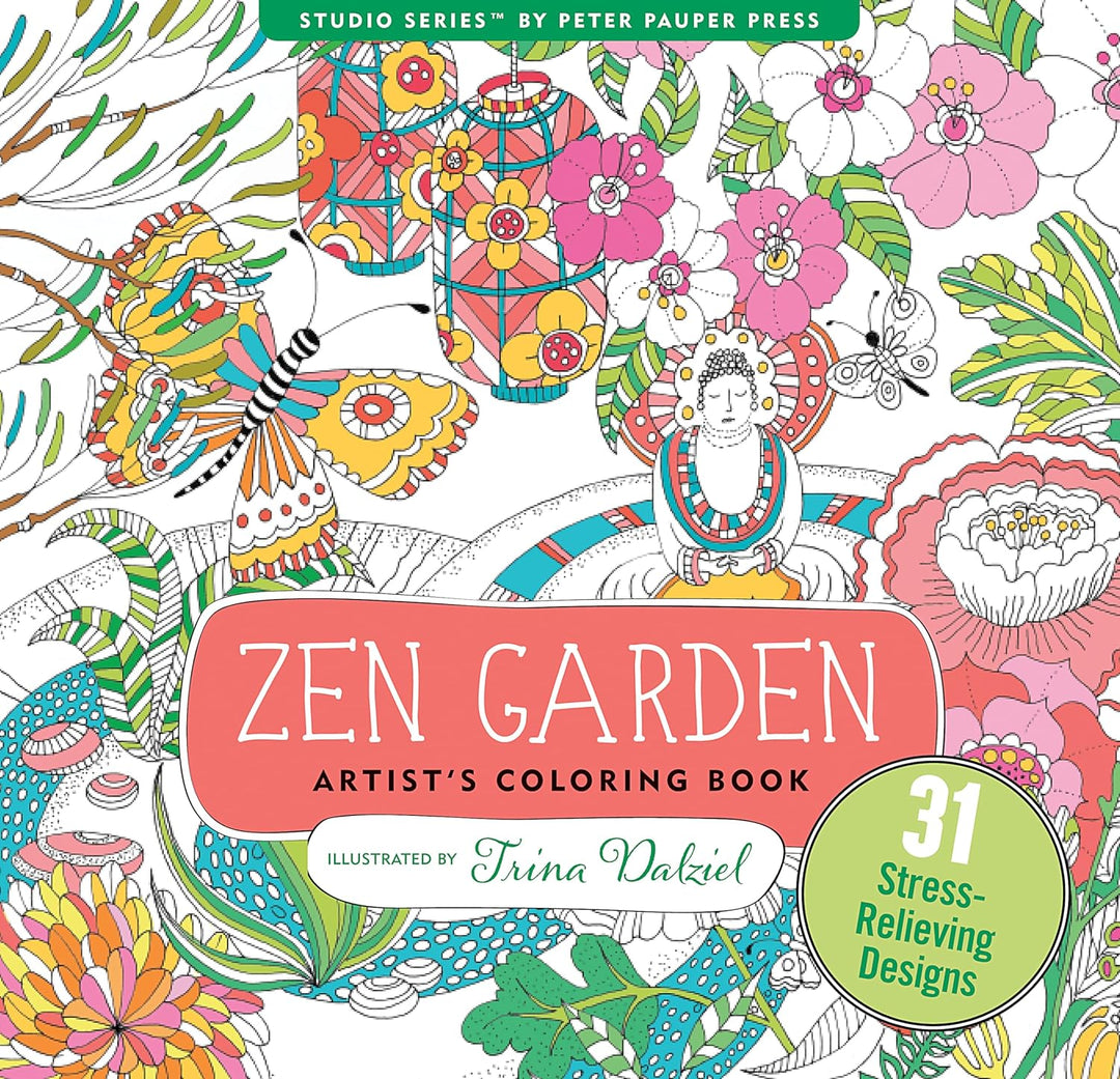 Zen Garden Colouring In Book