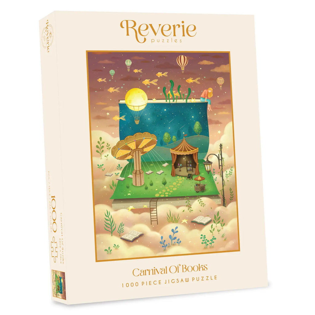 Reverie Carnival of Books Jigsaw Puzzle 1000 Pieces