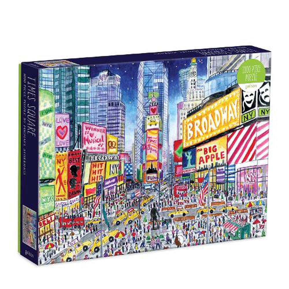 Galison 1000 Piece Jigsaw - Michael Storrings Times Square