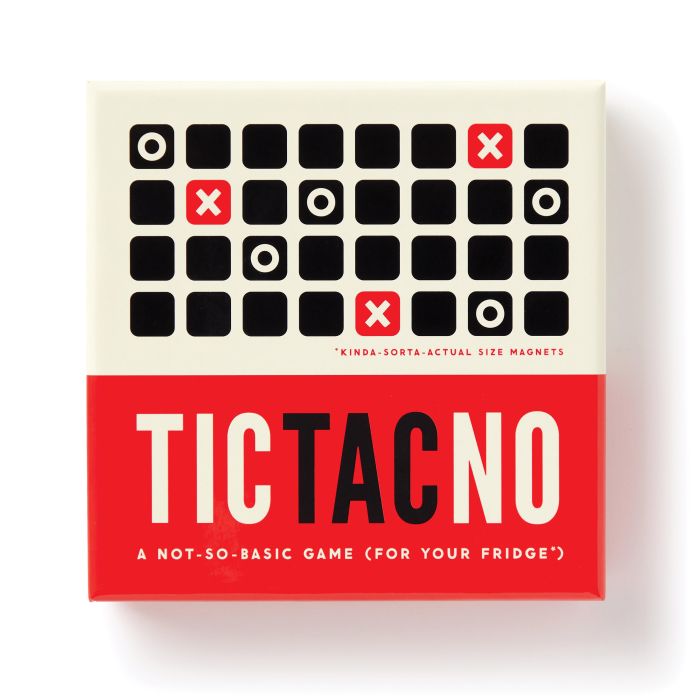 Tic Tac No Magnetic Fridge Game