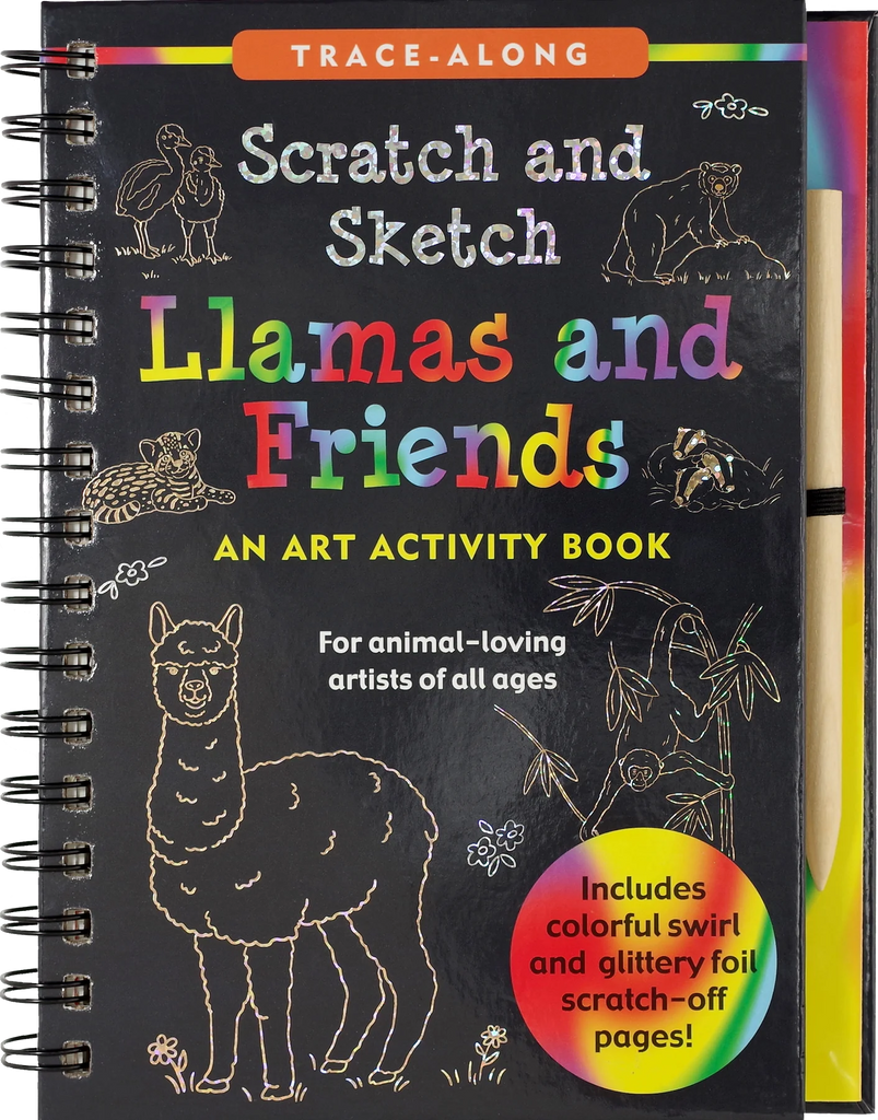 Llamas and Friends Scratch and Sketch