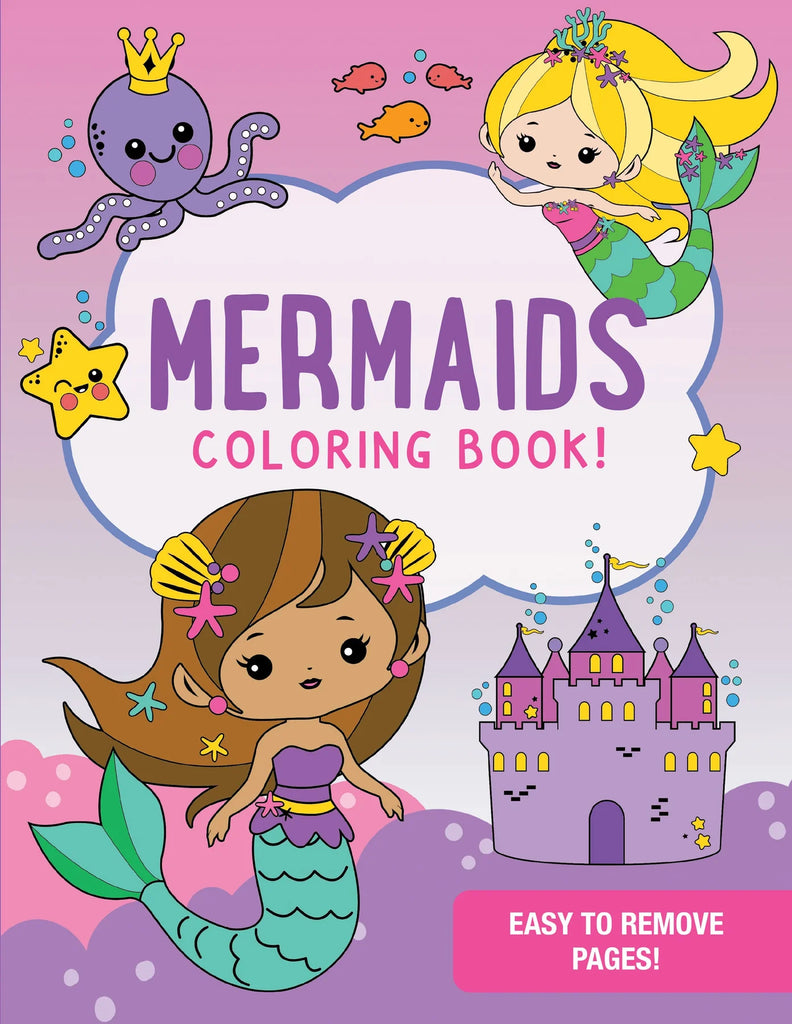 Mermaids Colouring Book!