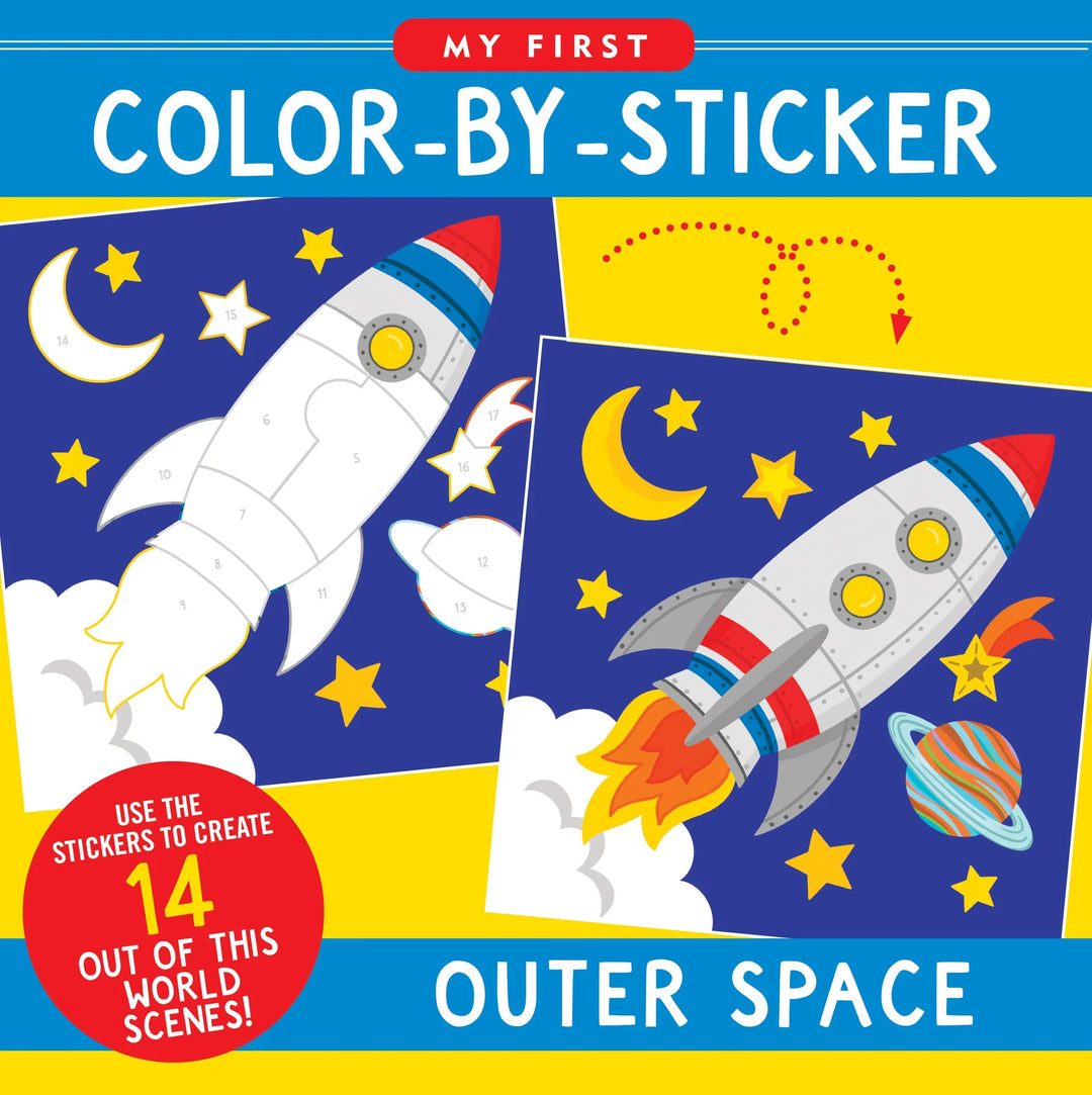 My First Color-By-Sticker Book - Outer Space
