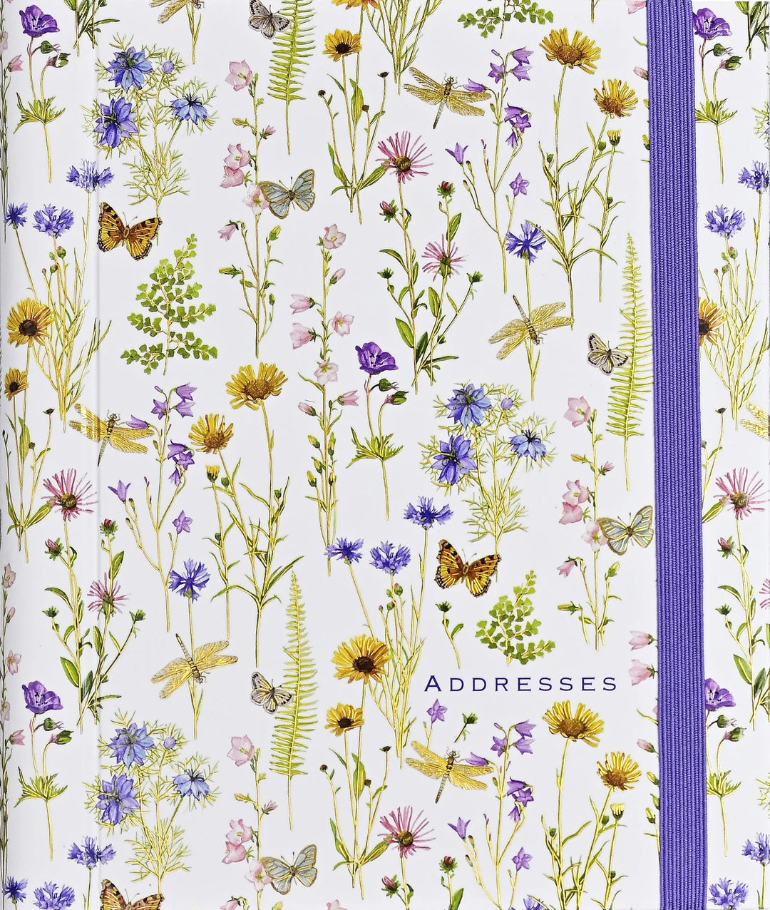 Wildflower Garden Large Address Book