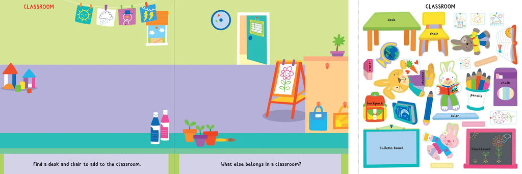 My First Sticker Book - First Words – Mindconnect Australia