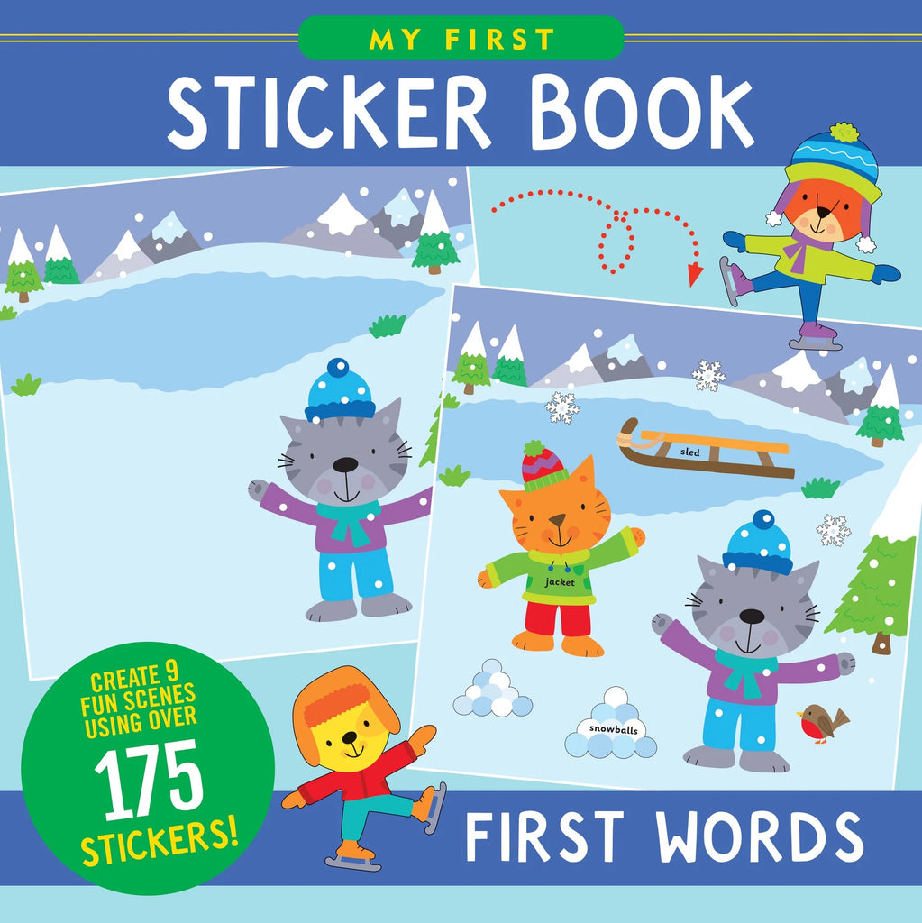 My Beginning Sticker My First Sticker Book - First Words – Mindconnect Australia