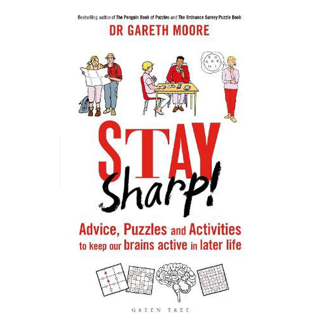 Stay Sharp Puzzle and Activity Book