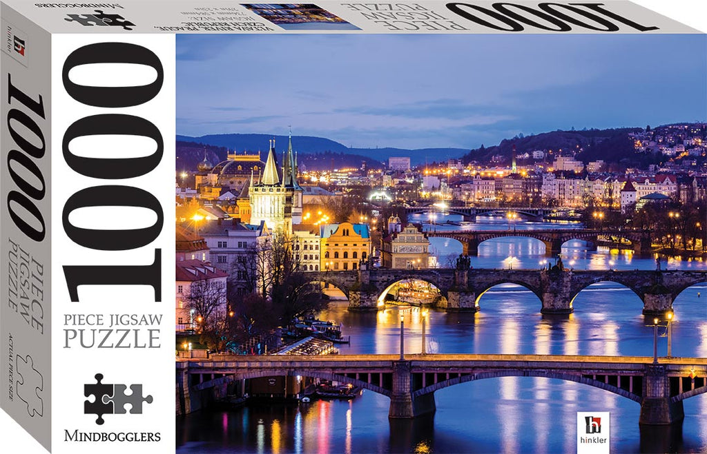 Mindbogglers Jigsaw Puzzles 1000 Piece - Vltava River Prague