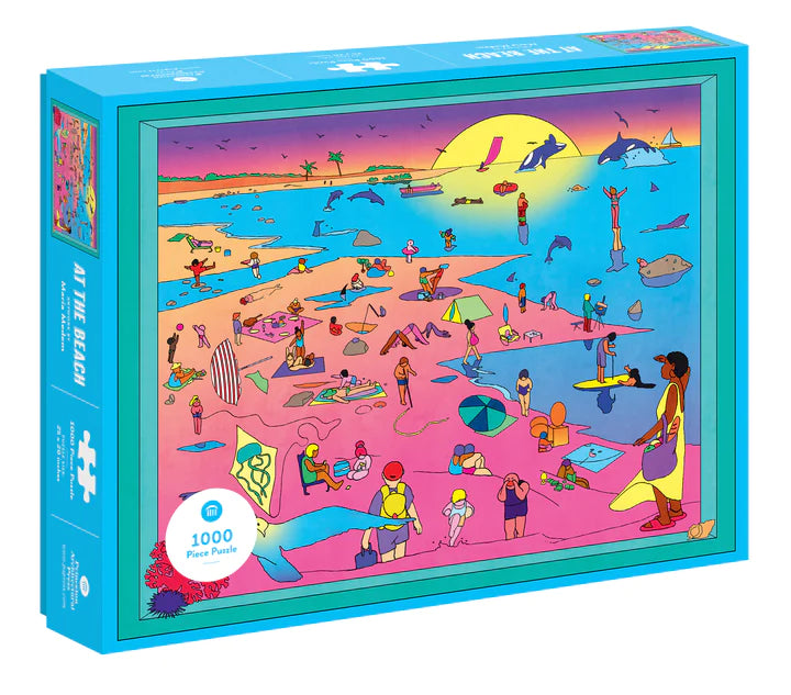 PA Press - At The Beach 1000pc Jigsaw Puzzle