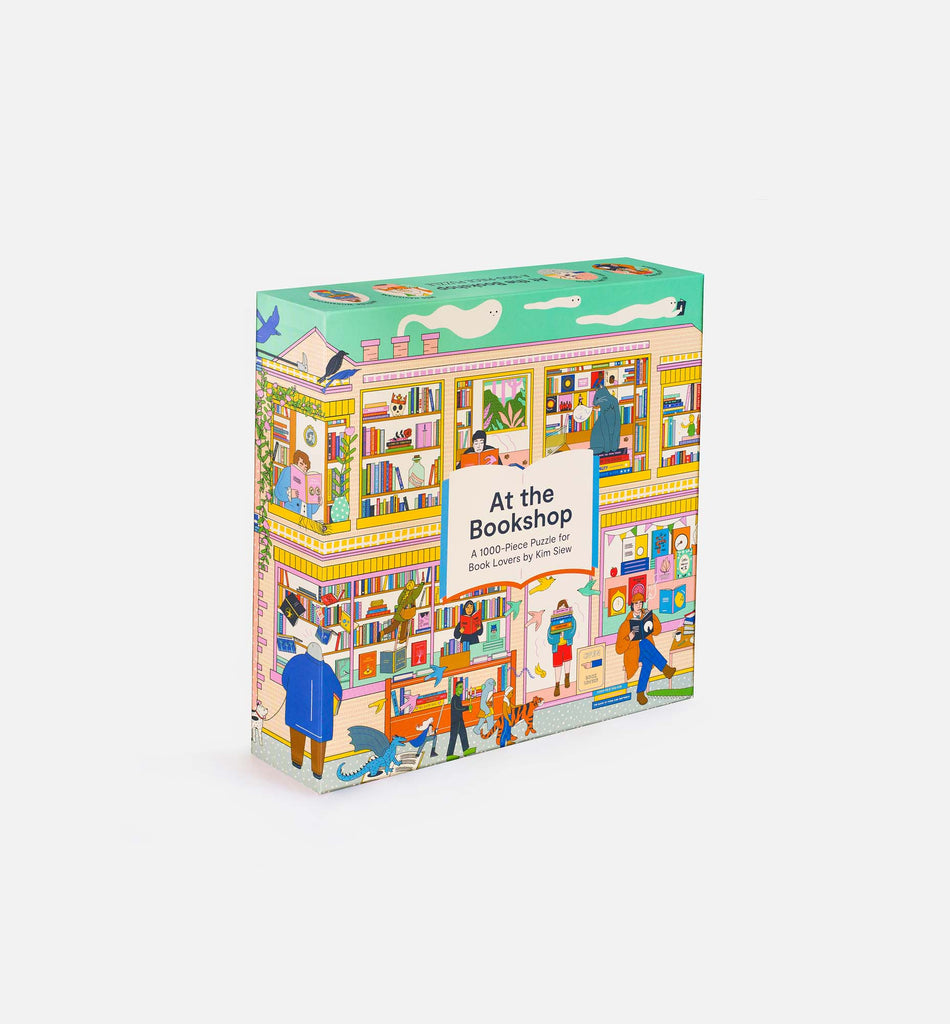 At the Bookshop  - 1000pc Puzzle for Book Lovers