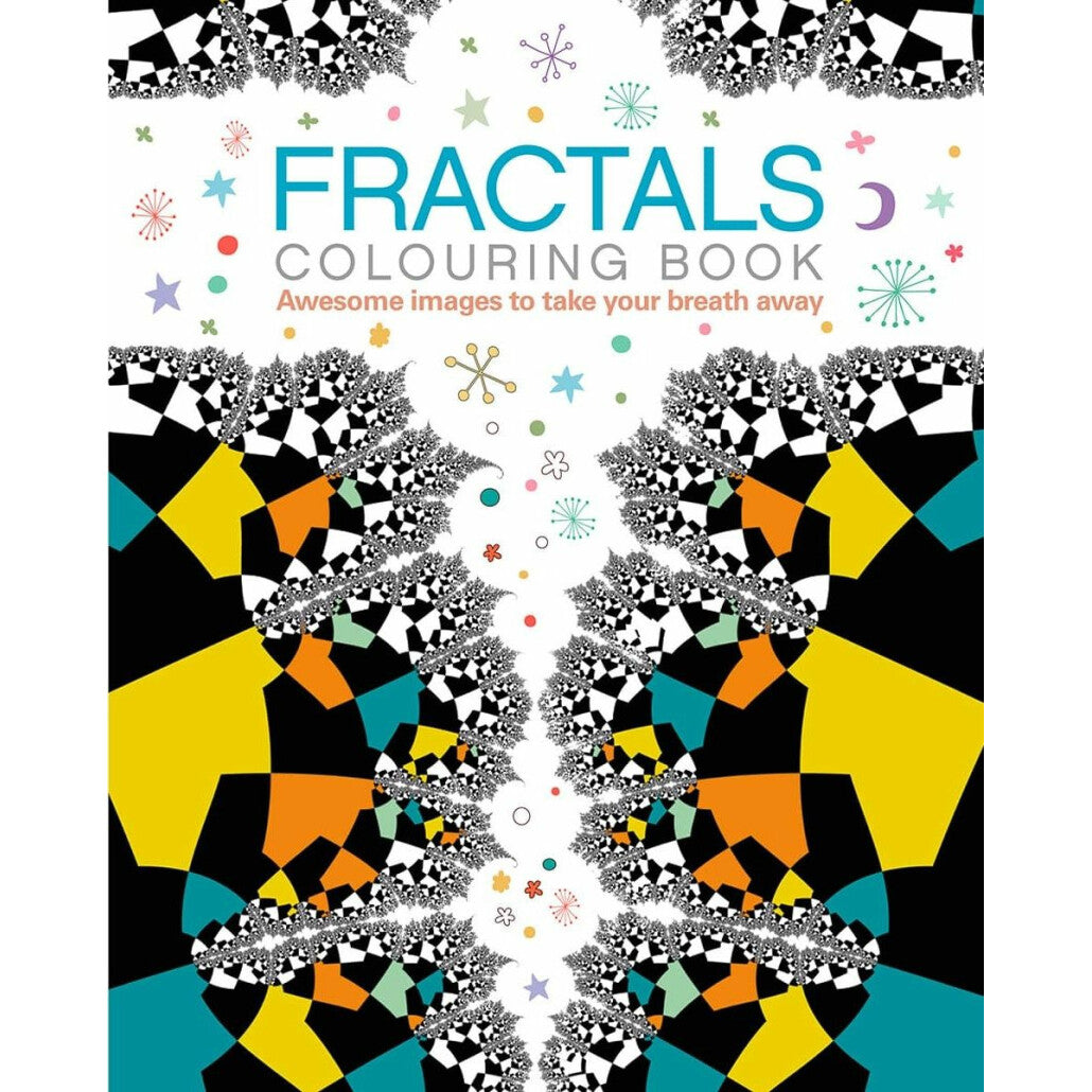 Fractals Colouring In Book