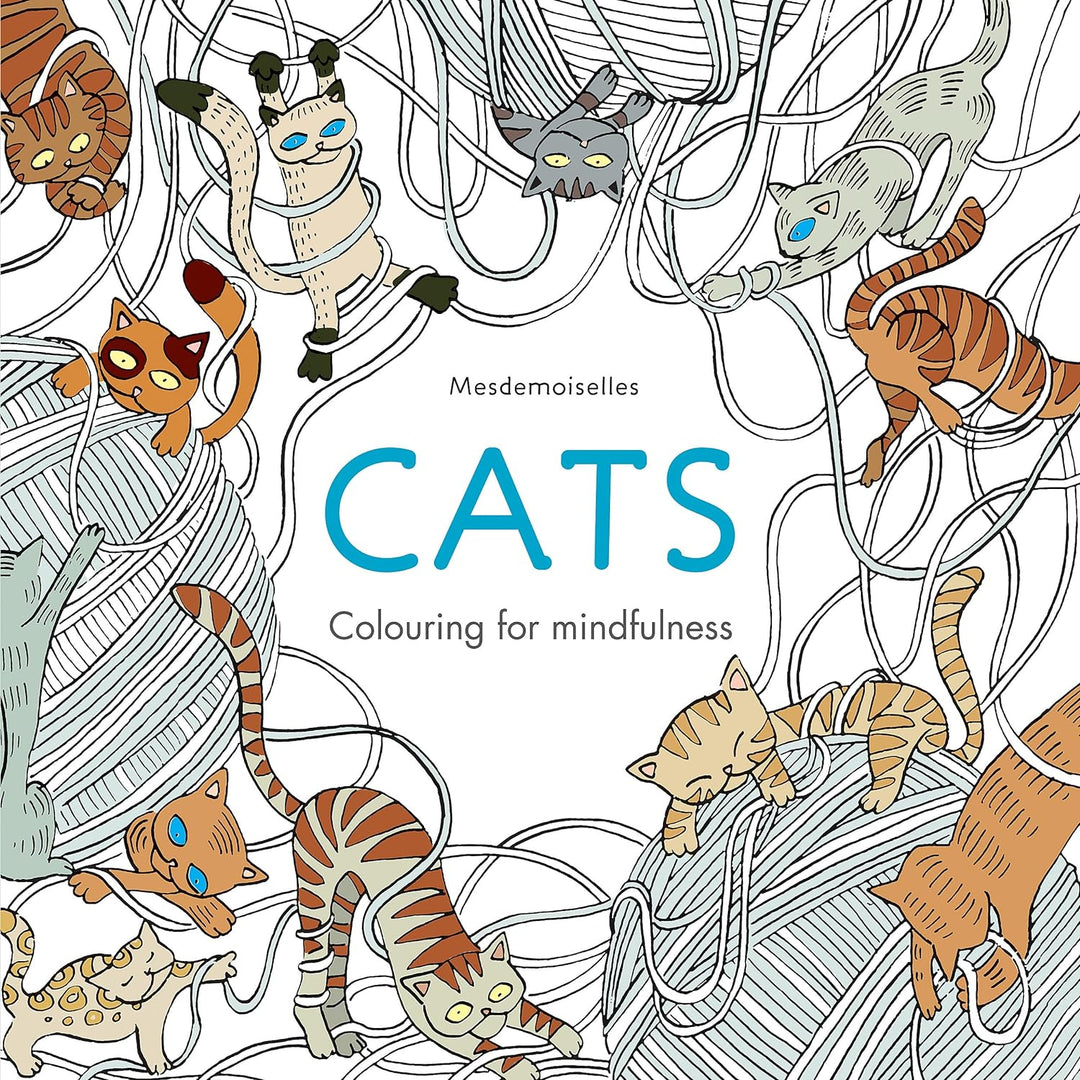 Cats Colouring in for Mindfulness