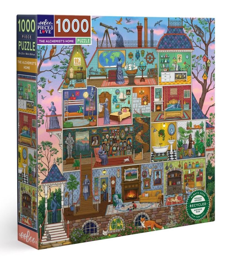 Eeboo 1000 Piece Jigsaw - Alchemists Home