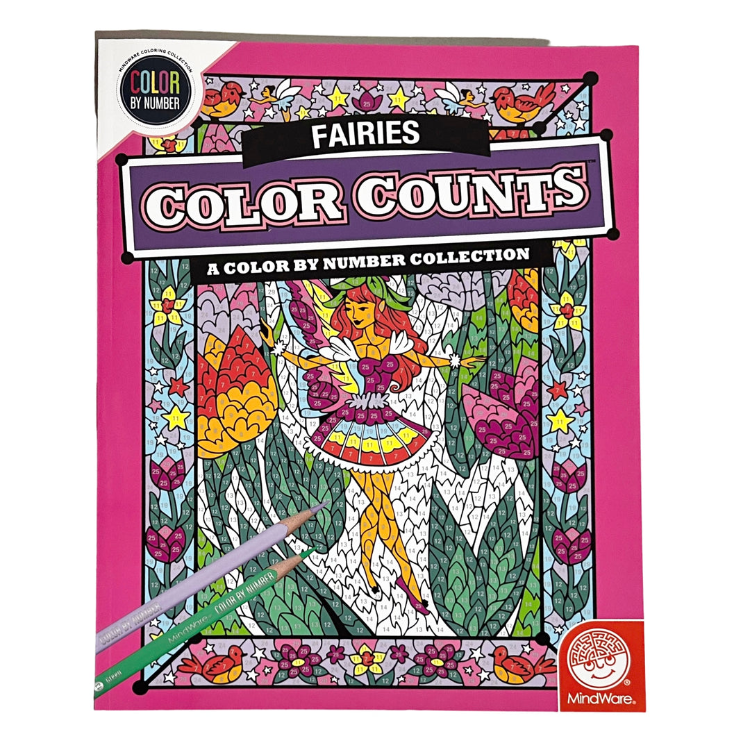 Colour by Numbers - Fairies