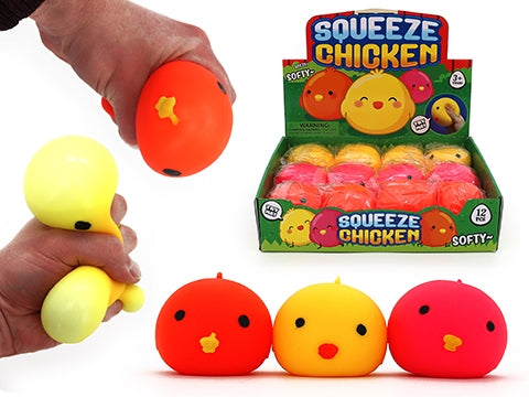 Squeeze Softy Chick Stress Ball