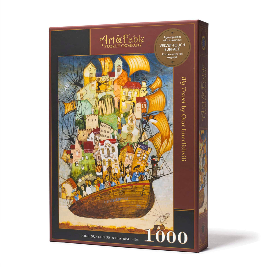 Art & Fable 1000 Piece - Big Travel