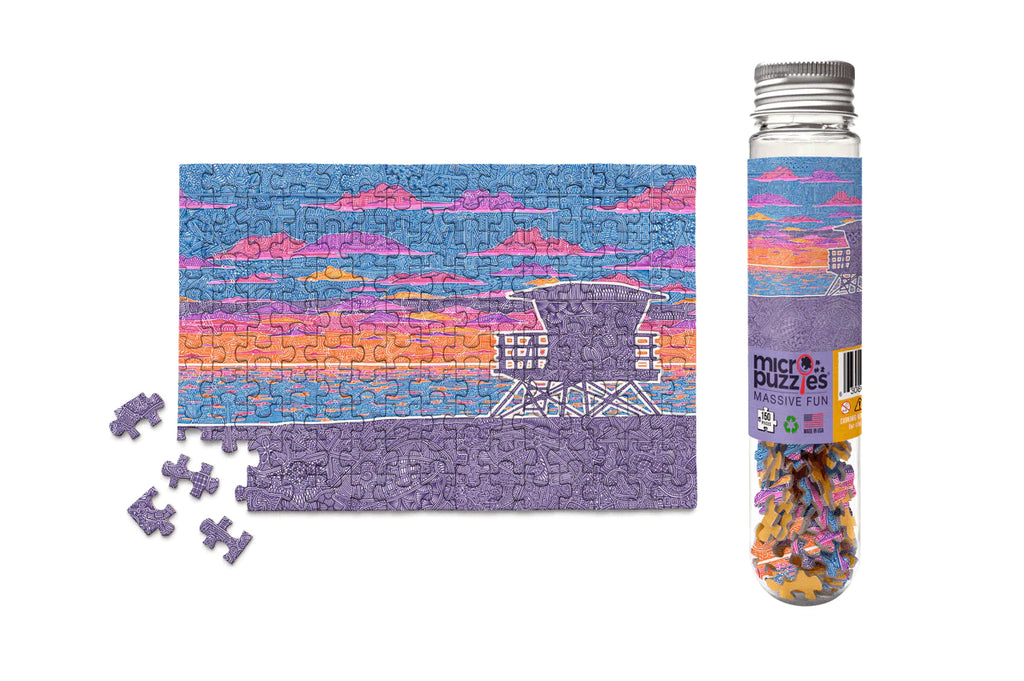 Micro Puzzles Mini 150 piece Jigsaw Puzzle - Coastal California
