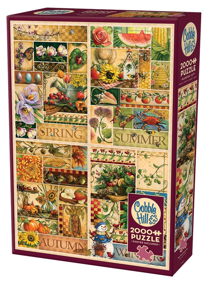 Cobble Hill 2000 Piece Jigsaw - The Four Seasons