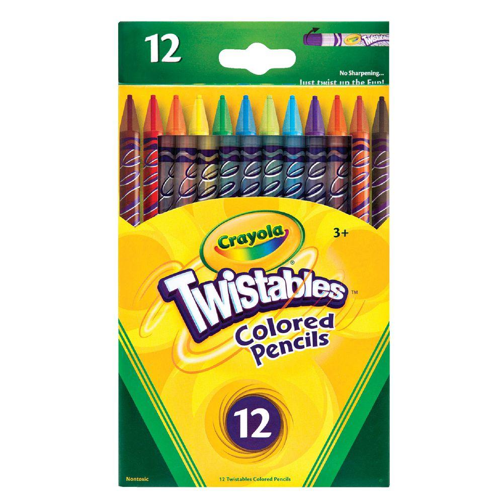 Crayola 12 Twistables Coloured Pencils