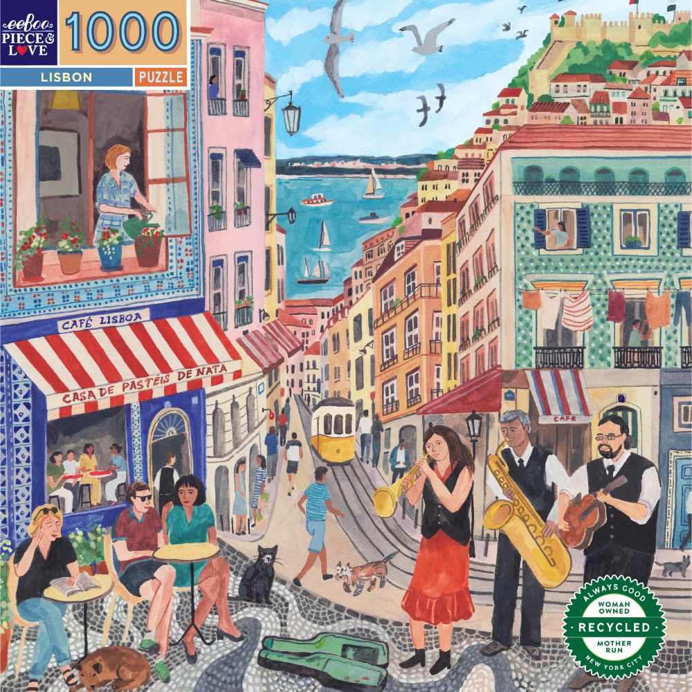 EeBoo 1000 Piece - Lisbon