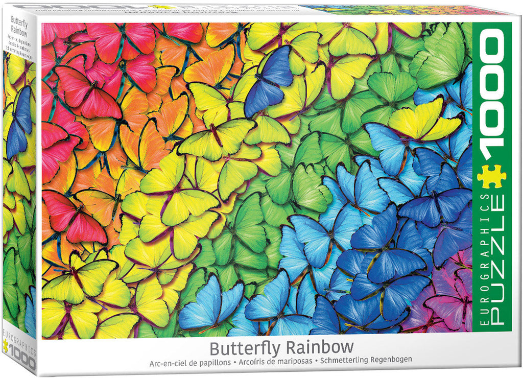 Eurographics 1000 Piece Jigsaw - Butterfly Rainbow