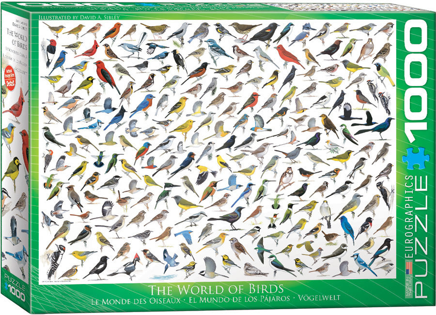 Eurographics 1000 Piece Jigsaw - World of Birds