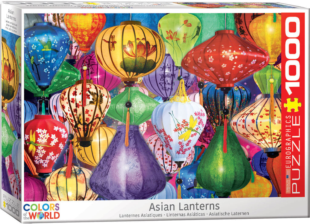 Eurographics 1000 Piece Jigsaw - Asian Lanterns