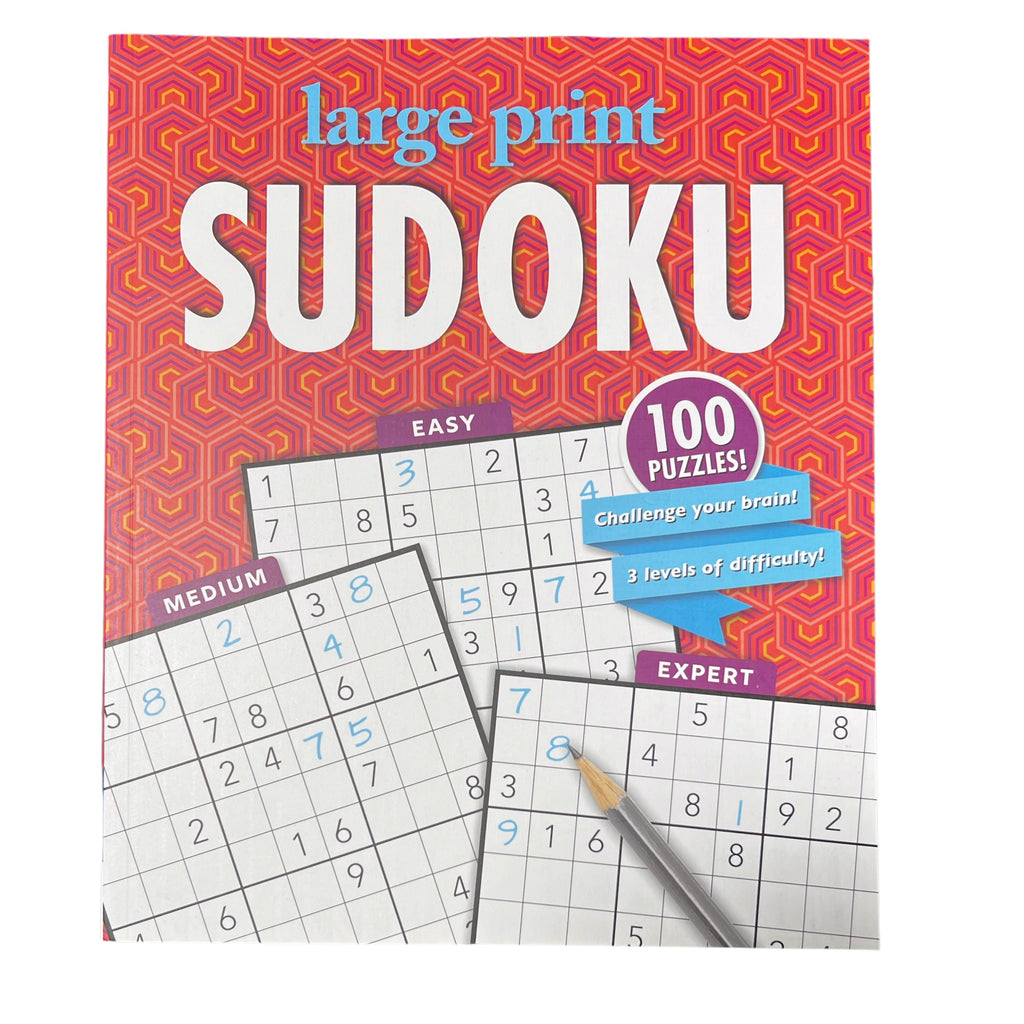 Large Print Sudoku Vol. 38 - Orange