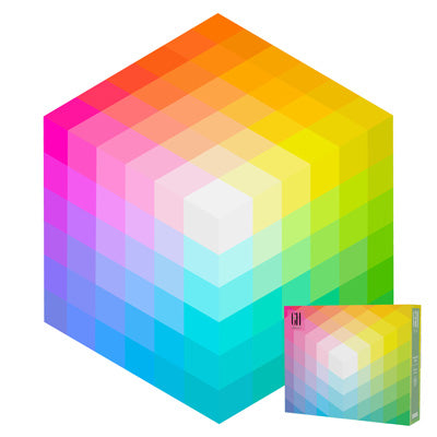 Grateful House 1000 Piece Jigsaw - Gradient Cube