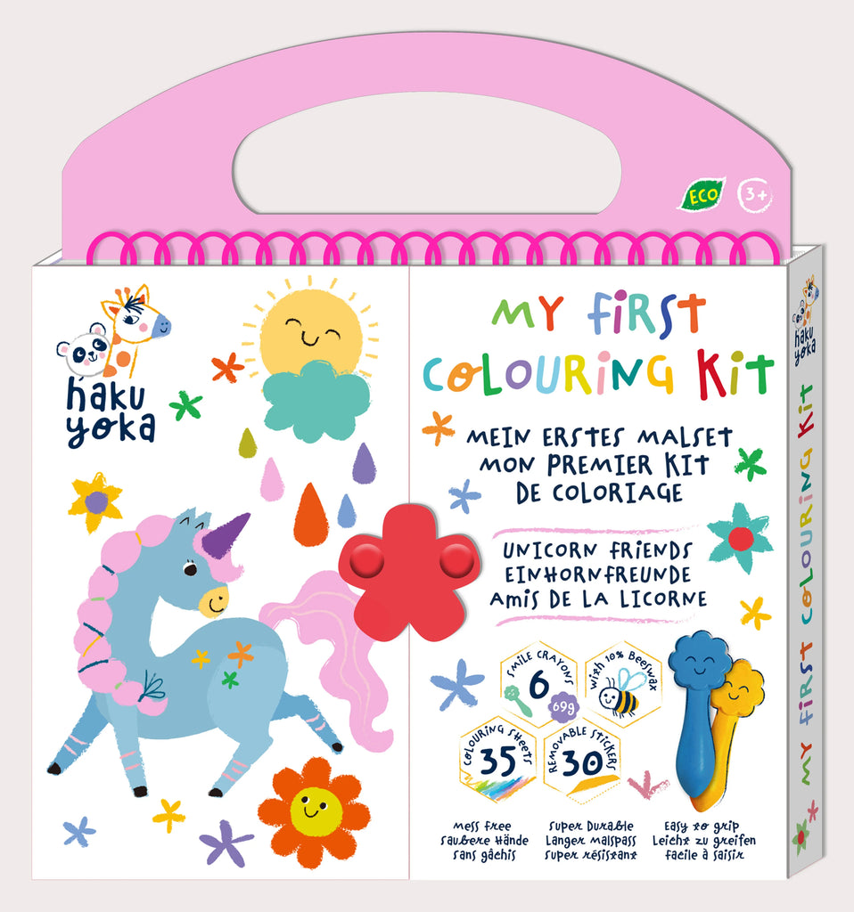 Haku Yoka My First Colouring Kit - Unicorn