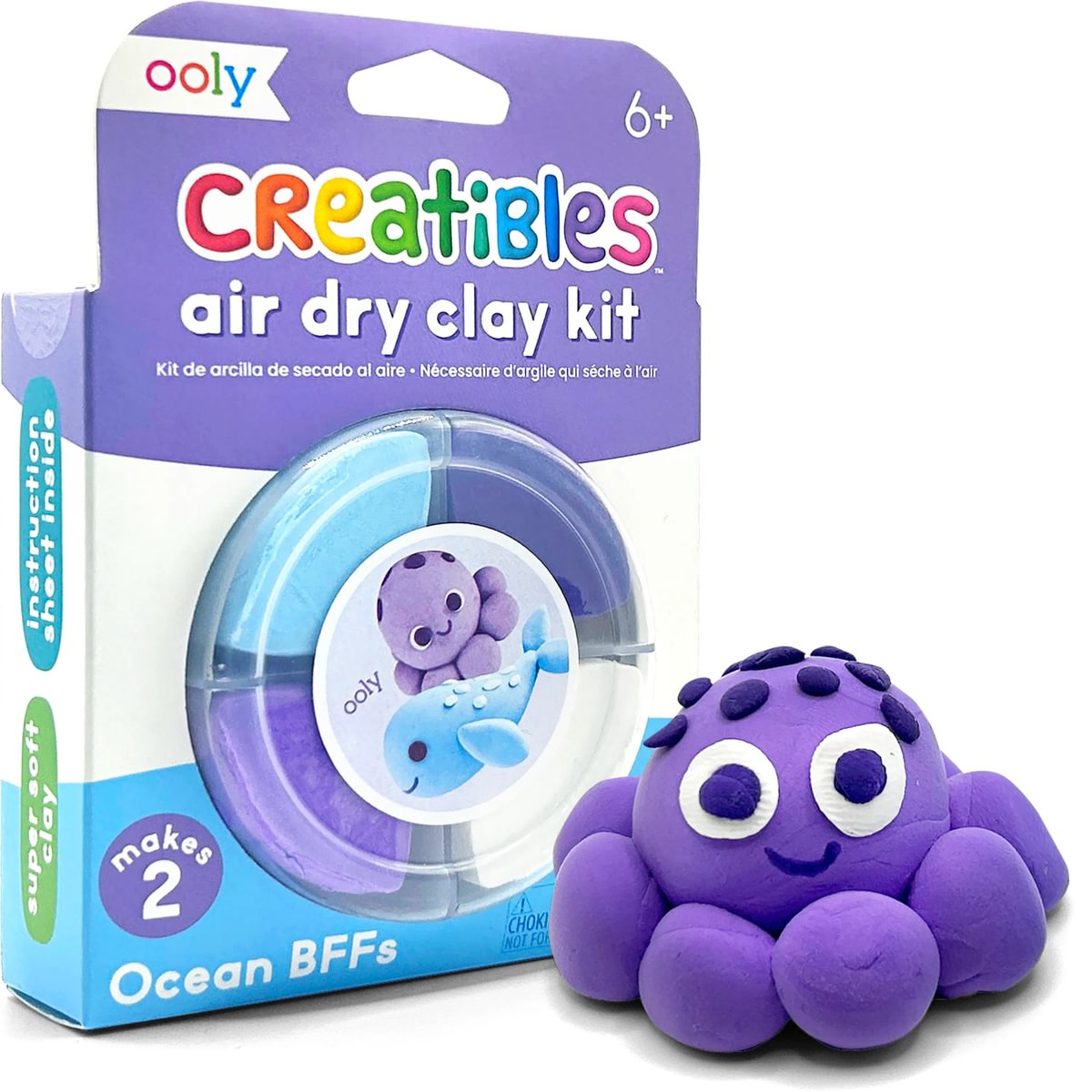 Ooly Creatibles Air Dry Clay Kit – Ocean BFF’s – Mindconnect Australia