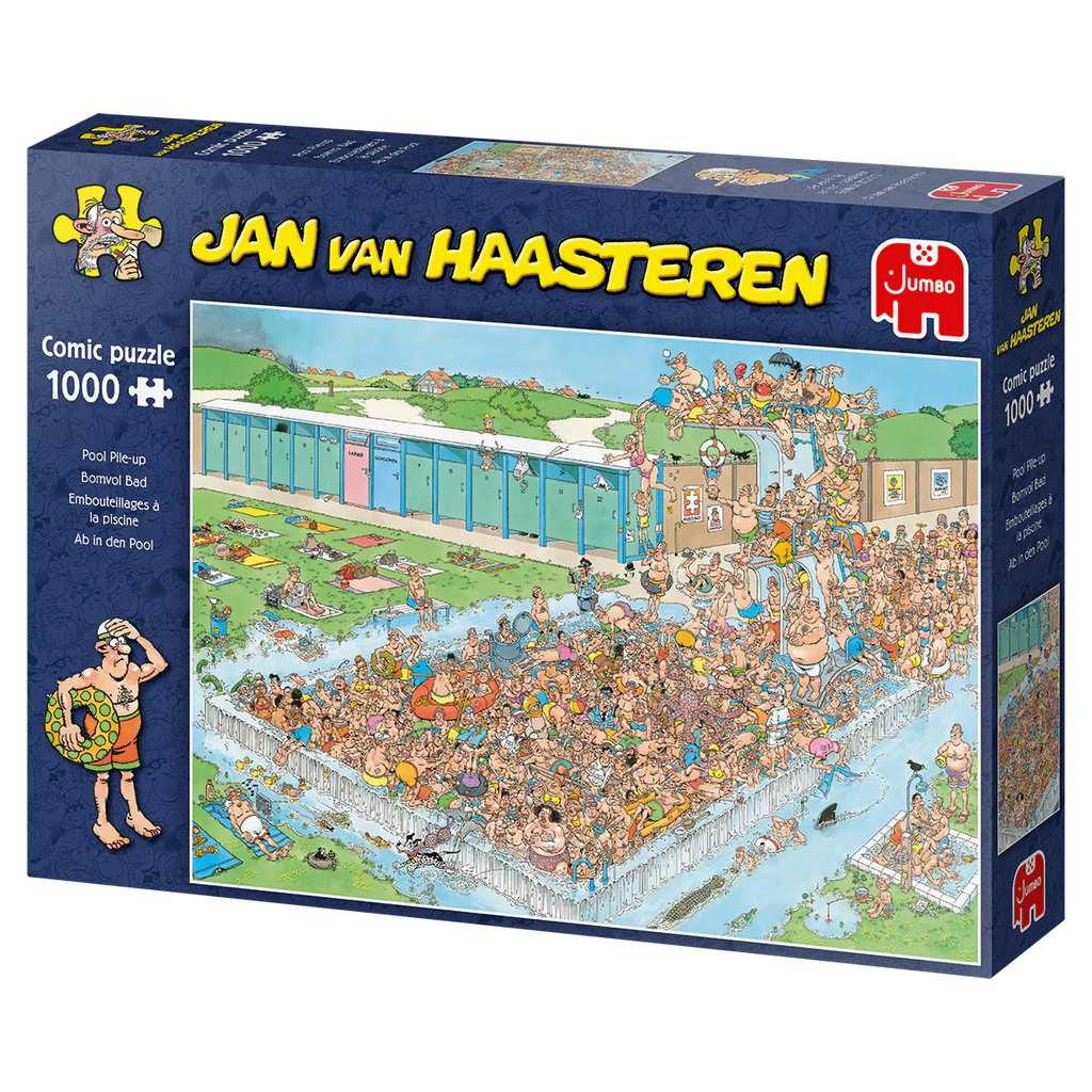 Jan van Haasteren 1000pc - Pool Pile Up
