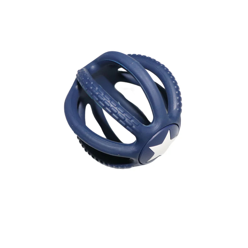 Fidget Ball - Navy | For calming busy minds | MindConnect Australia