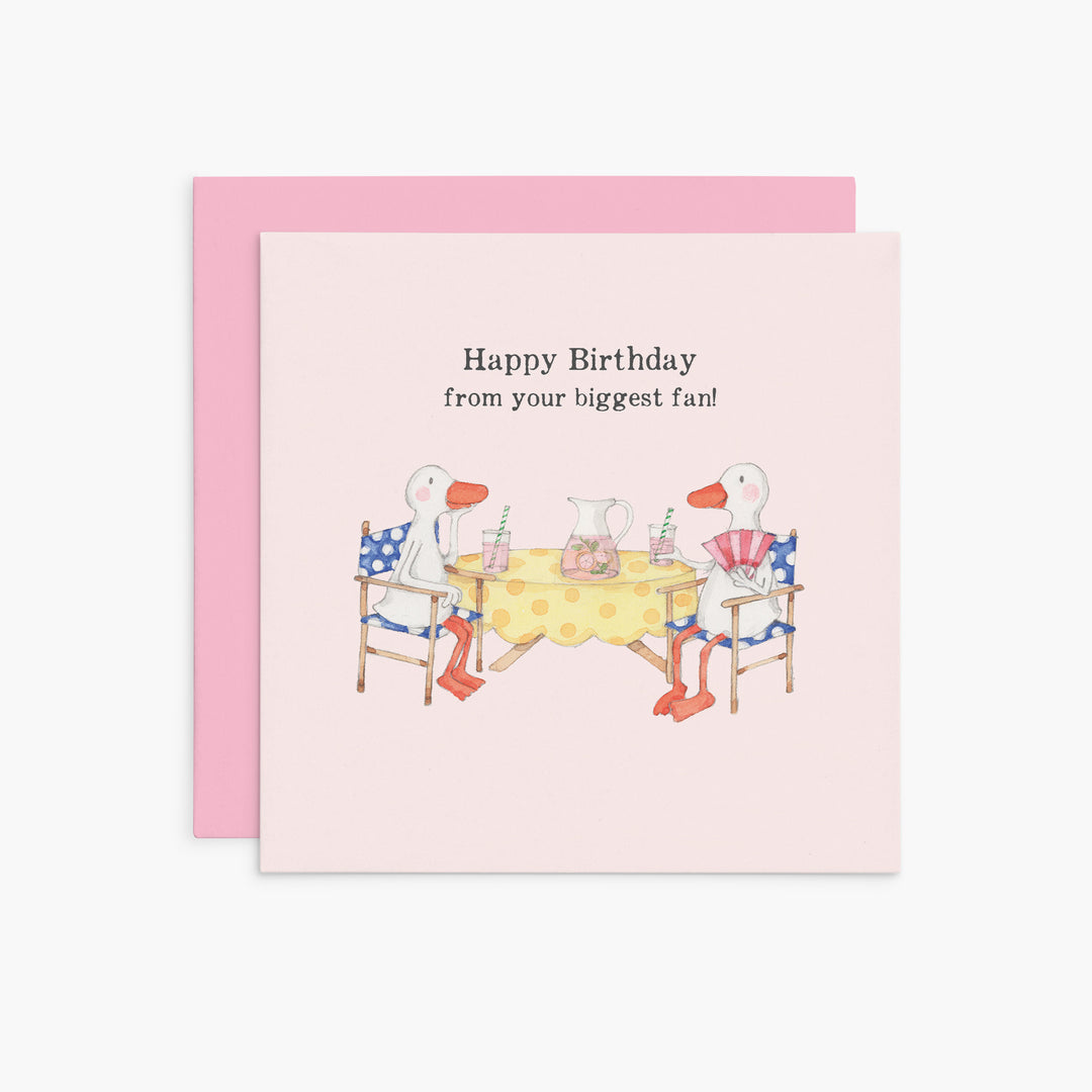 Twigseeds Birthday Card - Your Biggest Fan