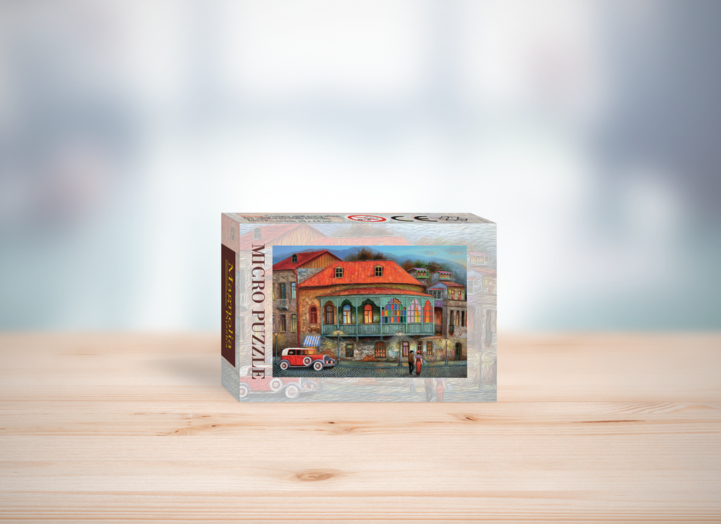 Magnolia The Street of Old Tbilisi Micro Jigsaw Puzzle