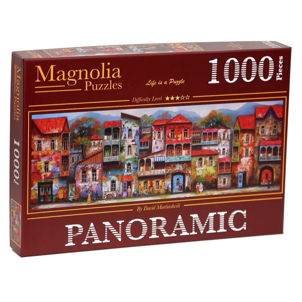 Magnolia 1000 Piece Jigsaw Puzzle - Old Tbilisi Panoramic