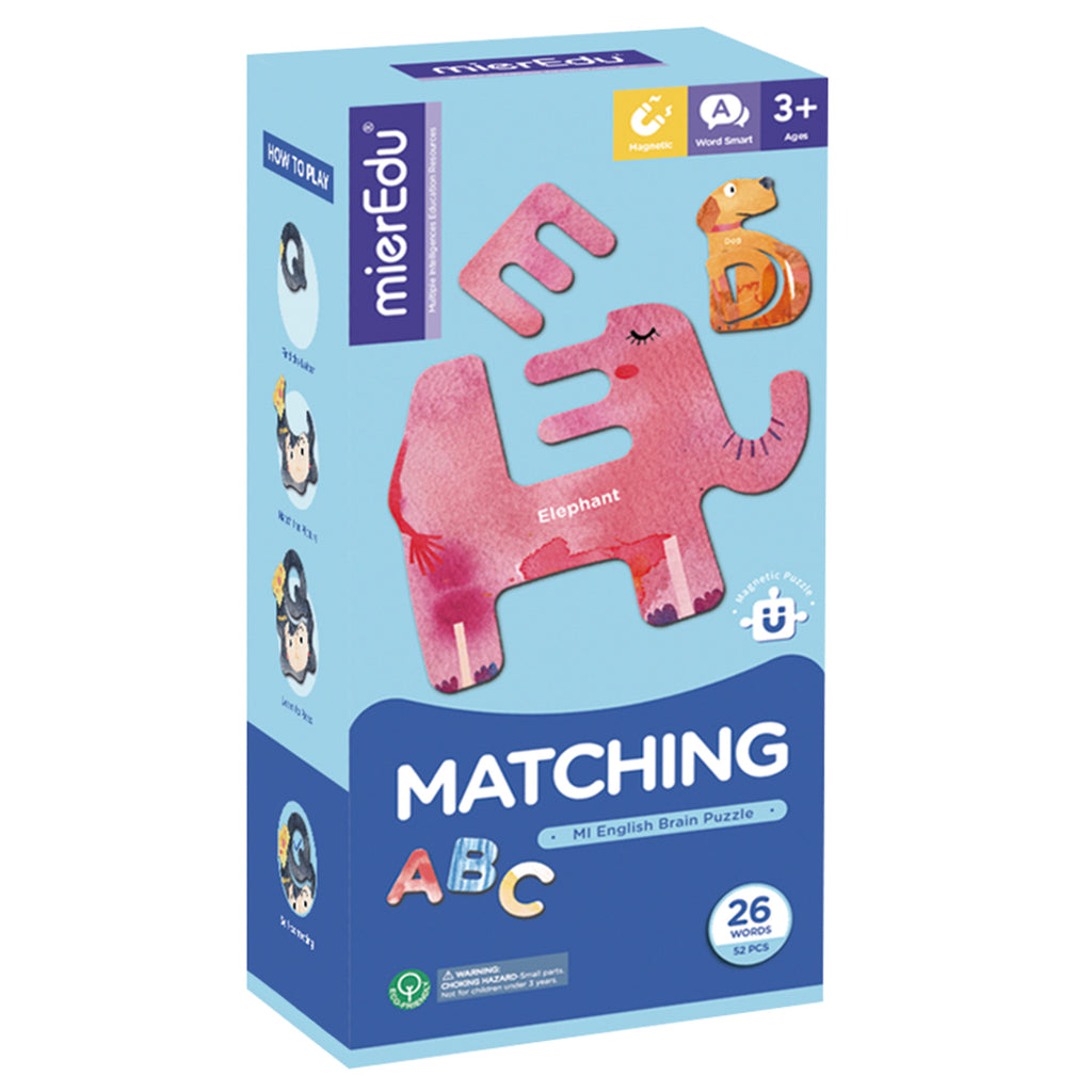 52 Piece Matching ABC Puzzle Set