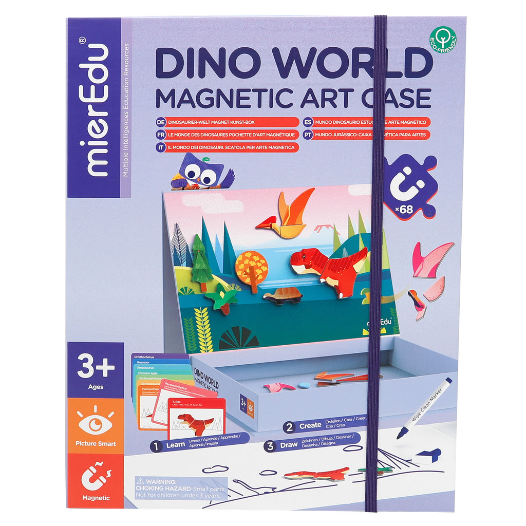 Magnetic Art Case - Dino World