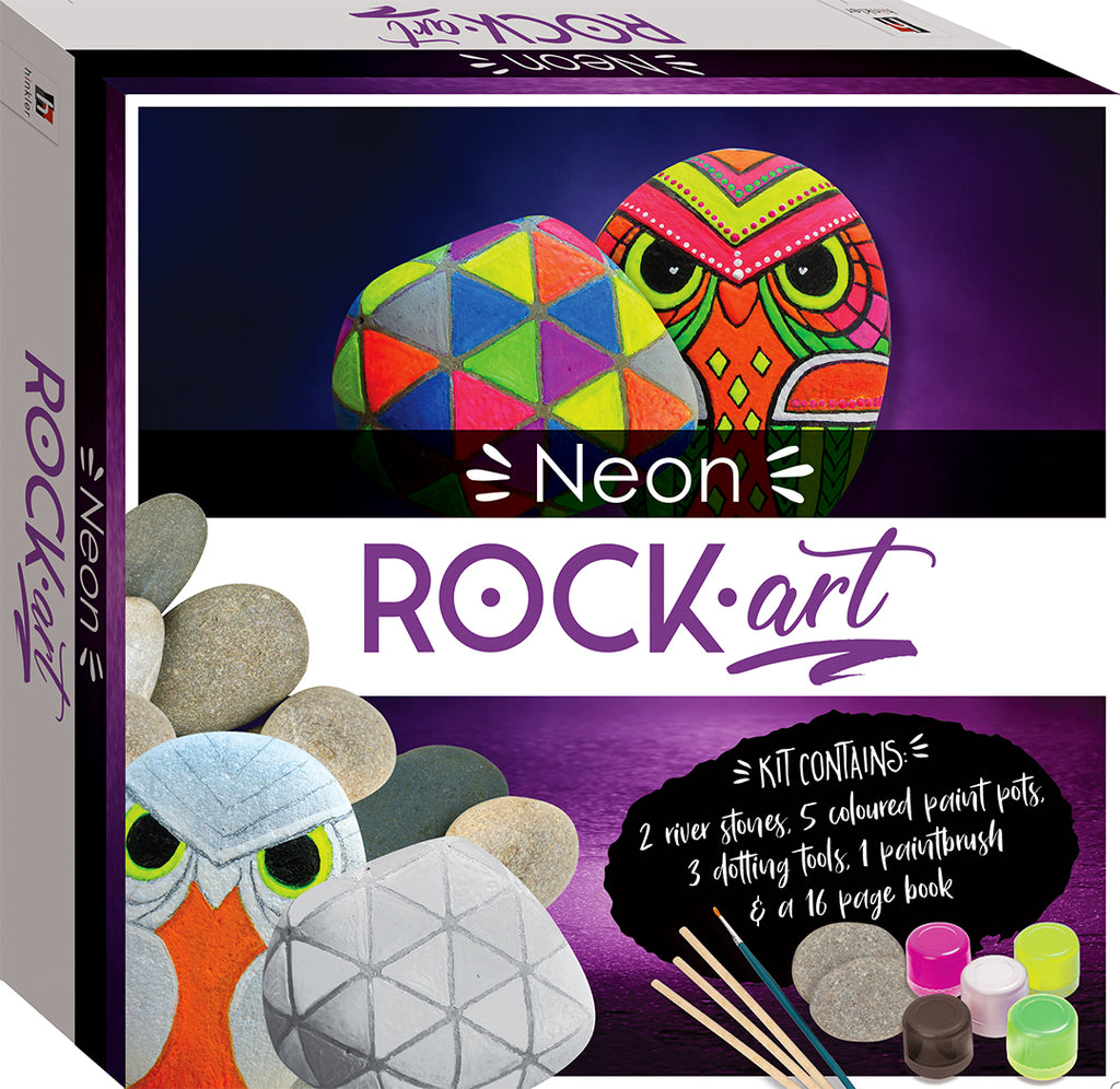 Neon Rock Art Kit | MindConnect Australia