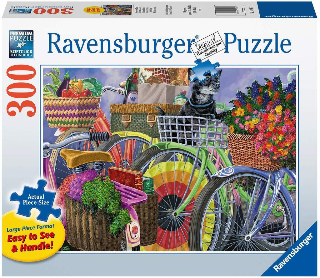 Ravensburger Jigsaw Puzzle 300 Piece Large Format- Bicycle Group