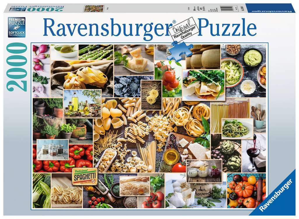 Ravensburger Jigsaw Puzzle 2000 Piece - Food Collage