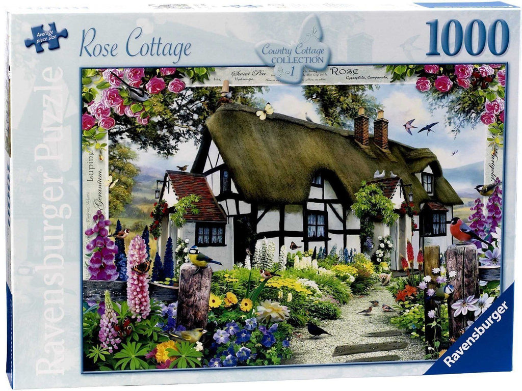 Ravensburger Jigsaw Puzzle 1000 Piece - Rose Cottage