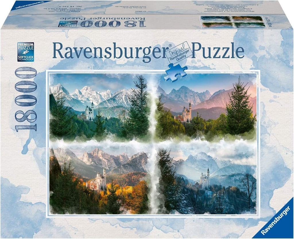 Ravensburger Jigsaw Puzzle 18000 Piece - Neuschwanstein Castle Puzzle