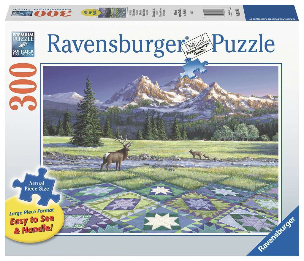 Ravensburger Jigsaw Puzzle 300 Piece Large Format- Quiltscape